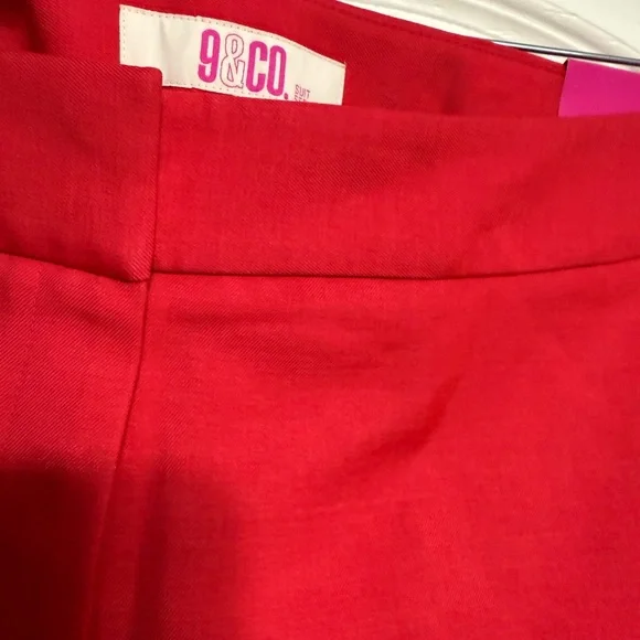 Vibrant Red Women's Blazer by 9 & Co. - Picture 6 of 11